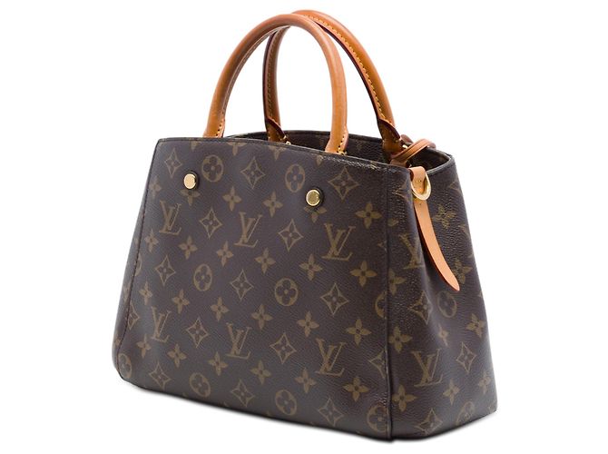 Louis Vuitton Brown Monogram Montaigne BB Marron - vue 2