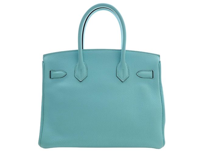 Hermès Blue Togo Birkin Retourne 30 Turchese - vista 2