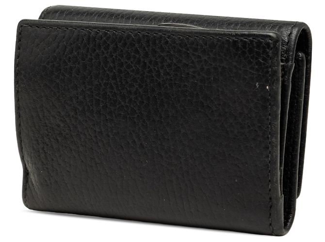 Cartera compacta trifold Gucci GG Marmont negra Negro - vista 2