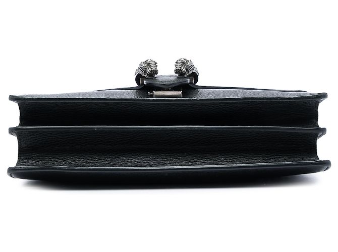 Borsa a tracolla Gucci Dionysus in pelle di vitello nera Medium Nero - vista 3