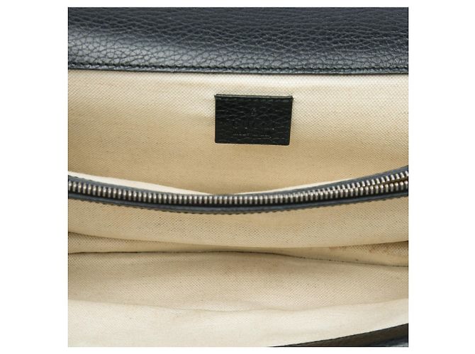 Borsa a tracolla Gucci Dionysus in pelle di vitello nera Medium Nero - vista 4