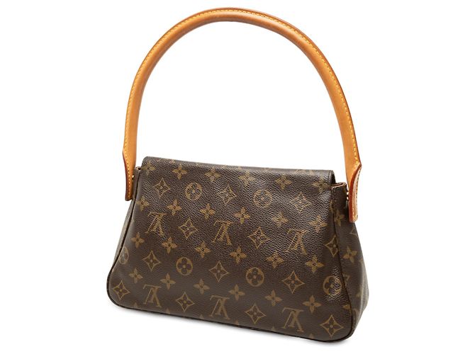 Louis Vuitton Brown Monogram Mini Looping Braun - Ansicht 2