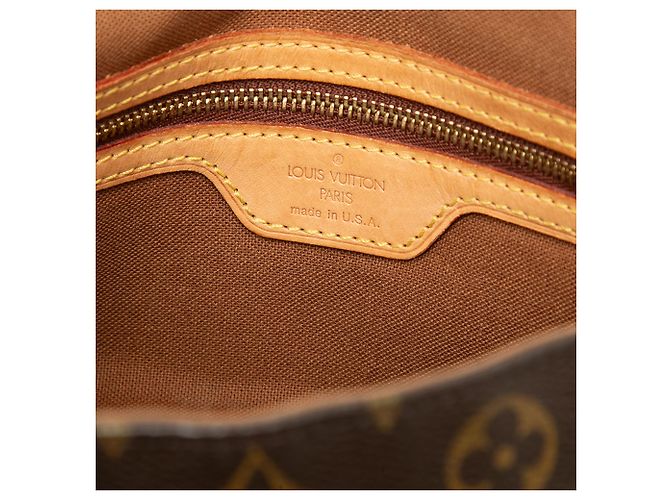 Louis Vuitton Brown Monogram Mini Looping Braun - Ansicht 5