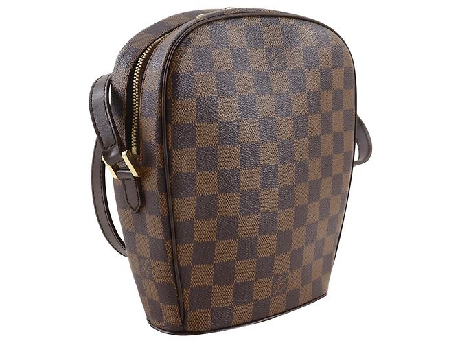 Louis Vuitton Brown Damier Ebene Ipanema PM Marrone - vista 2