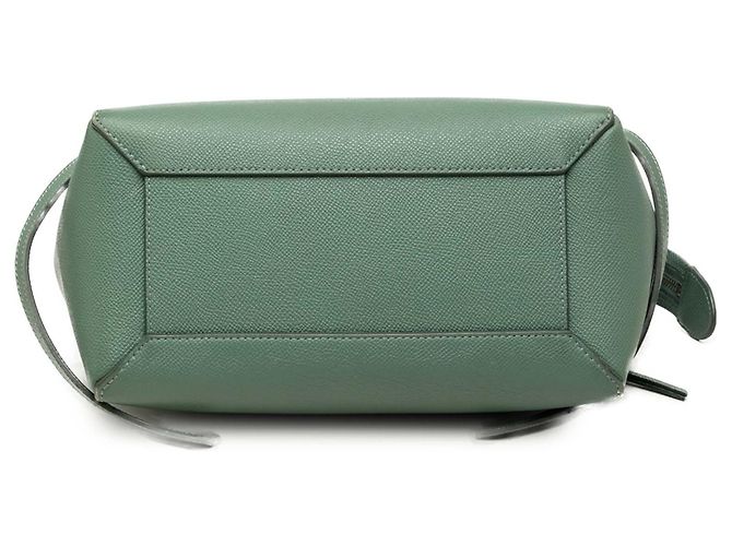 Belt Bag Céline Borsa cintura Celine in pelle di vitello micrograna verde Verde chiaro - vista 3