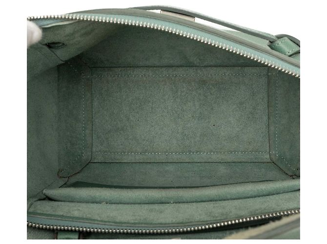 Belt Bag Céline Borsa cintura Celine in pelle di vitello micrograna verde Verde chiaro - vista 4