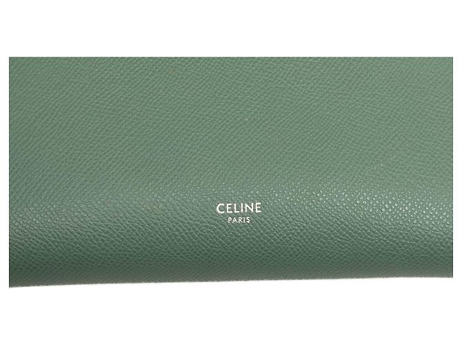 Belt Bag Céline Borsa cintura Celine in pelle di vitello micrograna verde Verde chiaro - vista 5