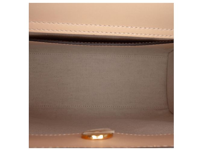 Borsa Gucci Diana Medium in pelle di vitello beige con bambù - vista 4