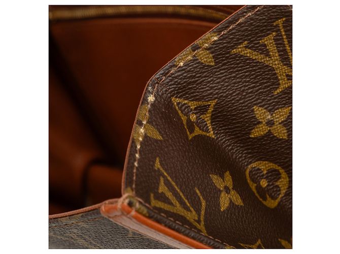 Louis Vuitton Brown Monogram Pochette Dame PM Marrone - vista 6