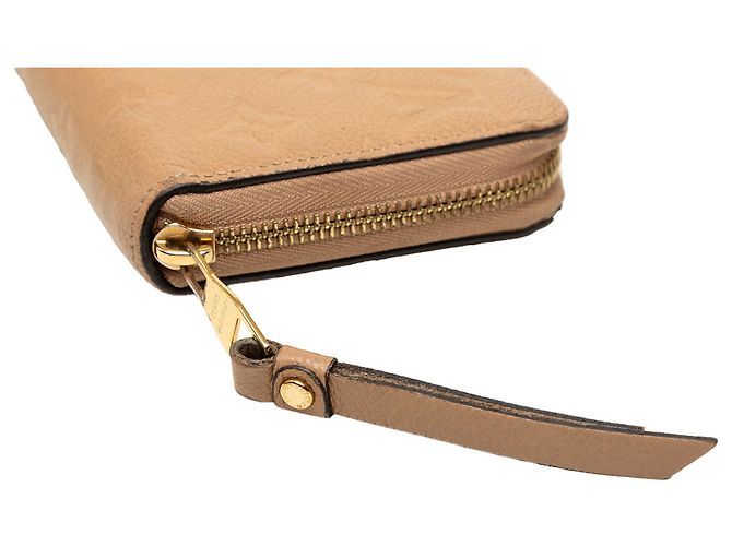 Cartera Zippy Louis Vuitton Beige Monogram Empreinte - vista 6