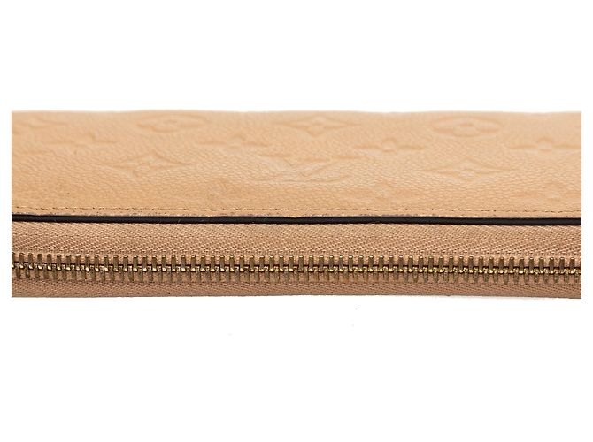 Cartera Zippy Louis Vuitton Beige Monogram Empreinte - vista 7