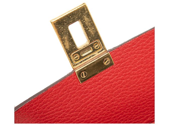 Chloé Borsa a Tracolla Drew Piccola in Pelle Rossa Rosso - vista 7