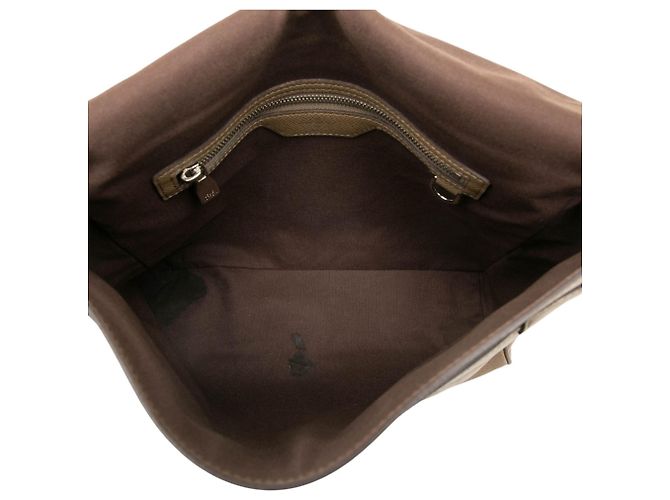 Louis Vuitton Brown Taiga Roman MM Braun Khaki - Ansicht 4