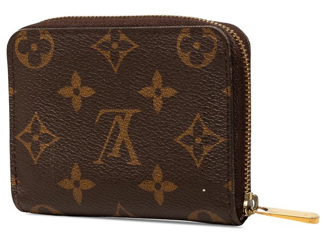 Monedero Zippy Monogram Marrón Louis Vuitton Castaño - vista 2