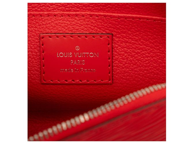 Necessaire Louis Vuitton Red Epi Rosso - vista 5