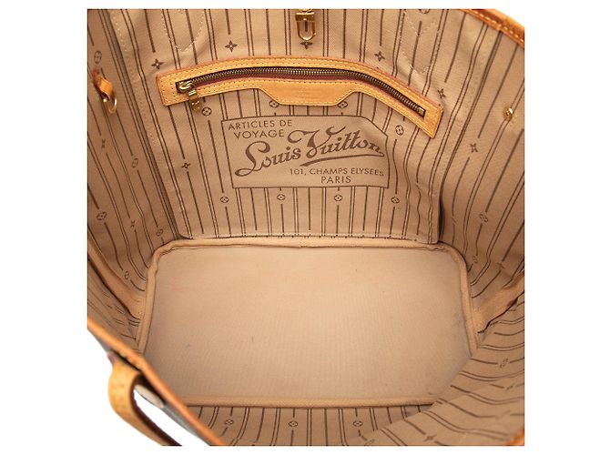 Louis Vuitton Brown Monogram Neverfull MM Braun - Ansicht 4