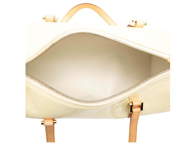 Louis Vuitton White Monogram Vernis Bedford Bianco Crudo - vista 4