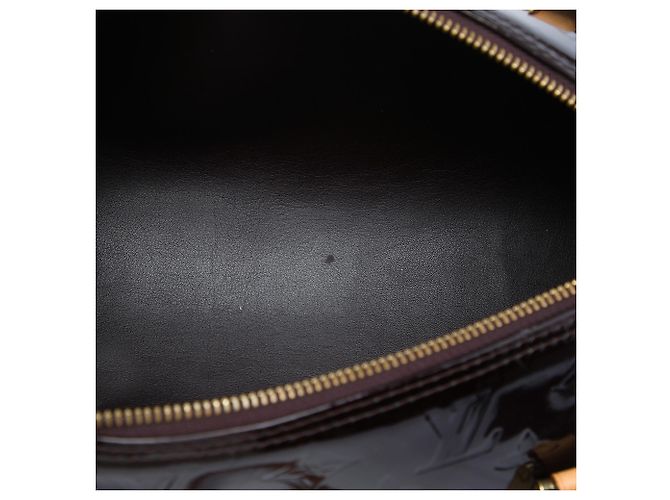 Louis Vuitton Purple Monogram Vernis Bedford Porpora - vista 4