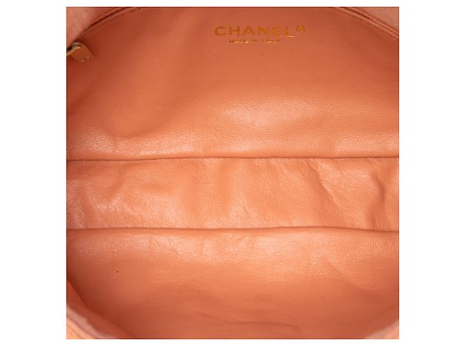 Chanel Pink CC Quilted Jersey East West Flap Rosa - vista 4