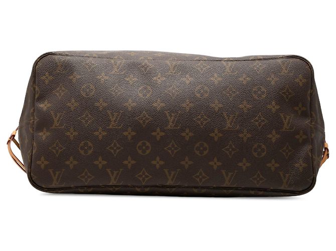 Louis Vuitton Brown Monogram Neverfull GM Marrone - vista 3
