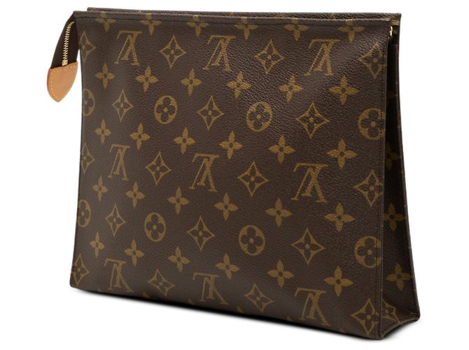 Necessaire Louis Vuitton Brown Monogram 26 Marrone - vista 2
