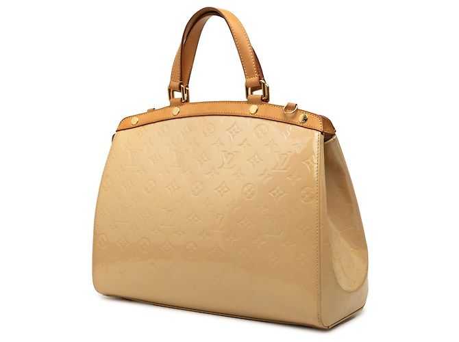 Louis Vuitton Beige Monogram Vernis Brea GM - vista 2