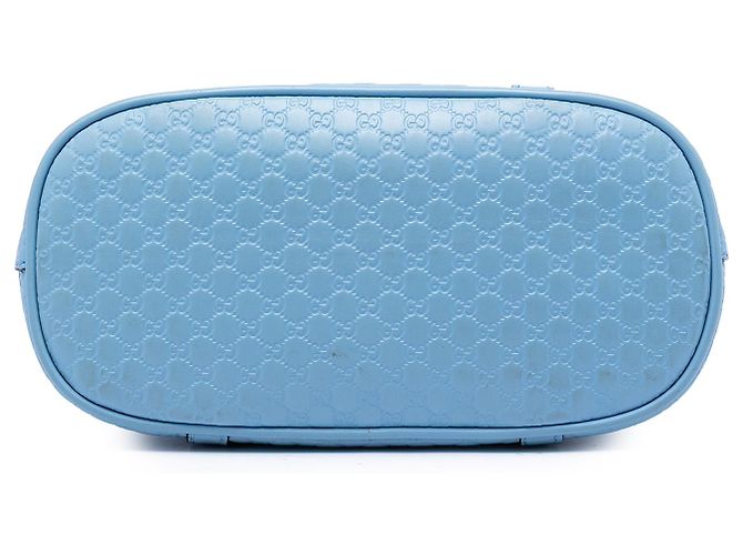 Borsa Dome Mini Microguccissima Blu Gucci Blu chiaro - vista 3