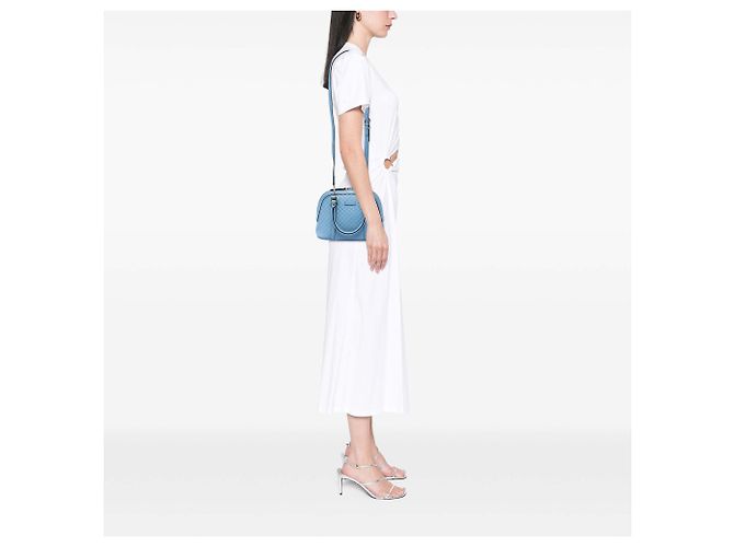 Borsa Dome Mini Microguccissima Blu Gucci Blu chiaro - vista 6