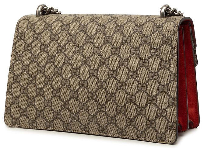 Borsa a tracolla Gucci Dionysus Medium GG Supreme Beige - vista 2