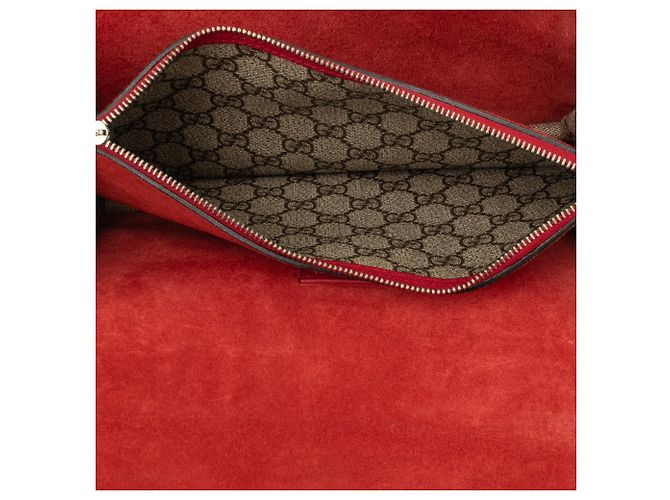 Borsa a tracolla Gucci Dionysus Medium GG Supreme Beige - vista 4