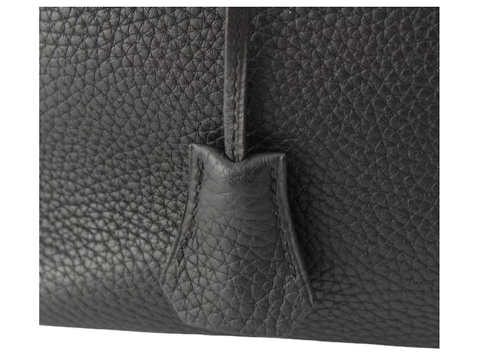 Hermès Black Clemence Bolide 31 Nero - vista 9
