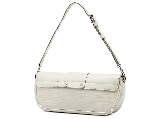 Louis Vuitton White Epi Pochette Montaigne - vista 2