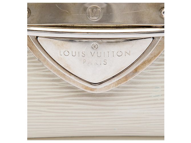 Louis Vuitton White Epi Pochette Montaigne - vista 5