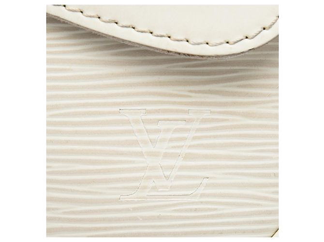 Louis Vuitton White Epi Pochette Montaigne - vista 6