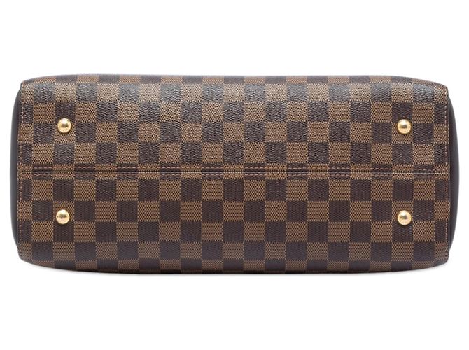 Louis Vuitton Brown Damier Ebene Kensington Bowling Marrone - vista 3