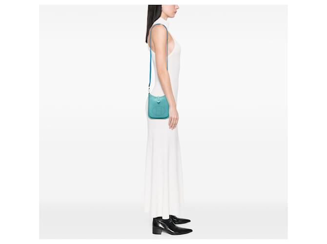 Hermès Blue Epsom Evelyne I 16 Amazone Turchese - vista 5