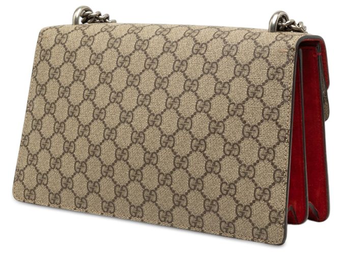Bolsa de Ombro Gucci Dionysus Medium GG Supreme Bege - vista 2