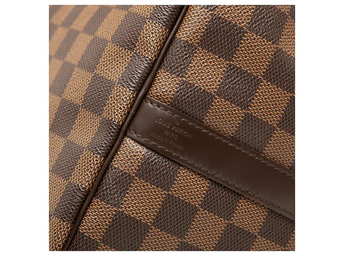Louis Vuitton Brown Damier Ebene Speedy Bandouliere 30 Marrone - vista 5