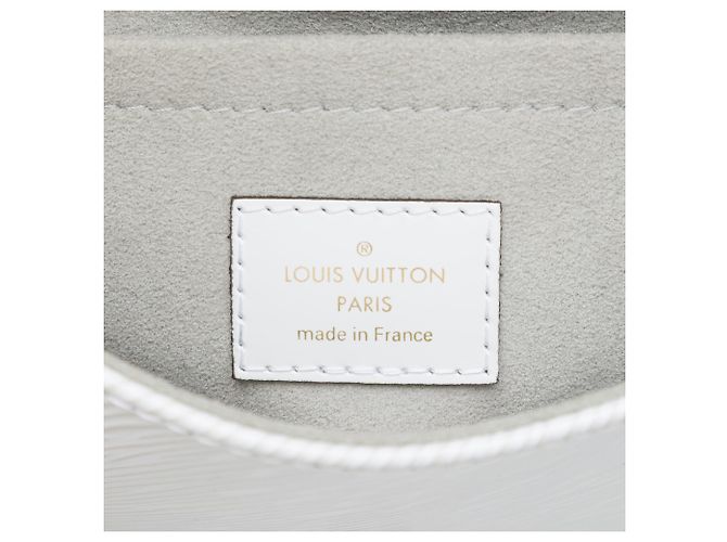 Louis Vuitton White Epi Locky BB Bianco - vista 5