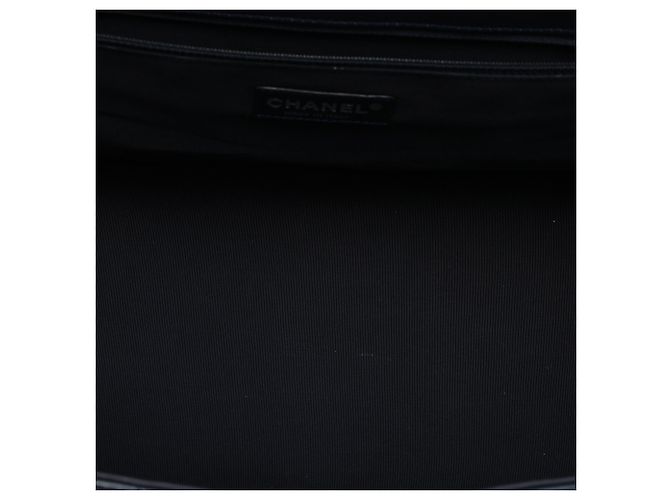 Chanel Blue Quilted Patent Reissue 2.55 Accordion Flap Blu navy - vista 4