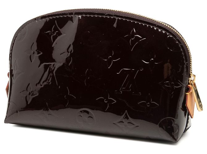 Necessaire Louis Vuitton Monogram Vernis Purple Porpora - vista 2
