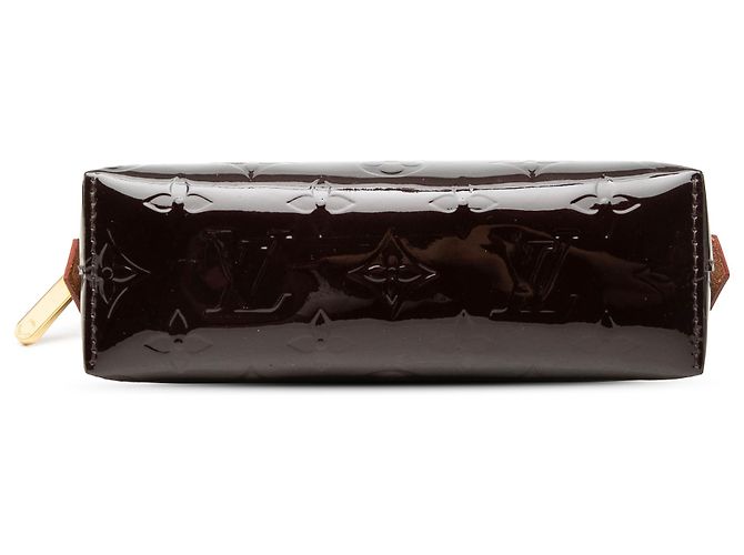 Necessaire Louis Vuitton Monogram Vernis Purple Porpora - vista 3