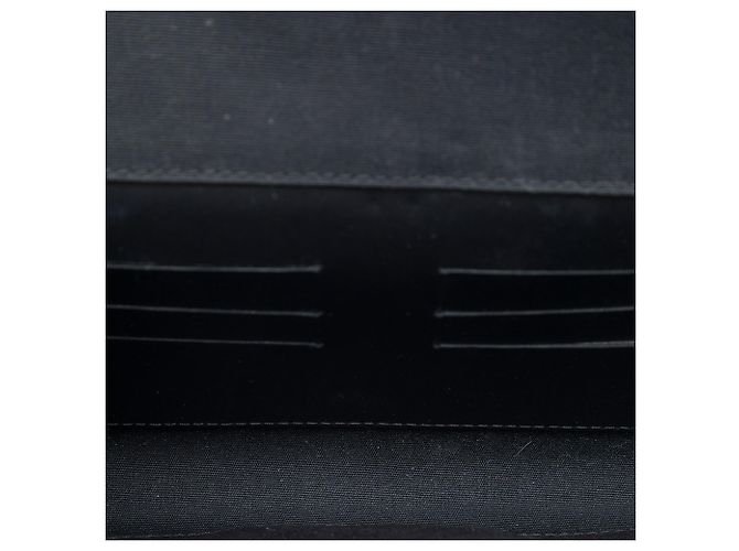 Clutch Louis Vuitton Louise in Vernis Nero - vista 4