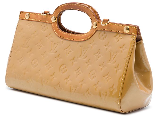 Louis Vuitton Brown Monogram Vernis Roxbury Drive Marrone Marrone chiaro - vista 2
