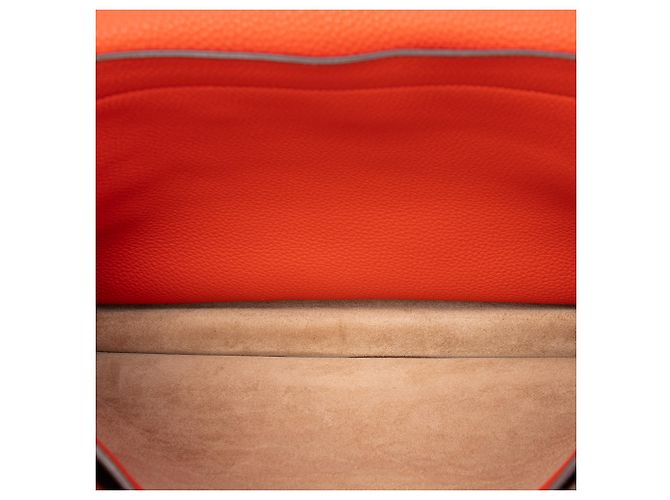 Hermès Brown Togo Sac A Depeches 38 Marrone - vista 4