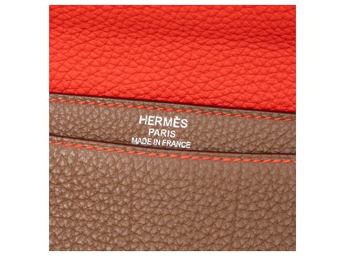 Hermès Brown Togo Sac A Depeches 38 Marrone - vista 5