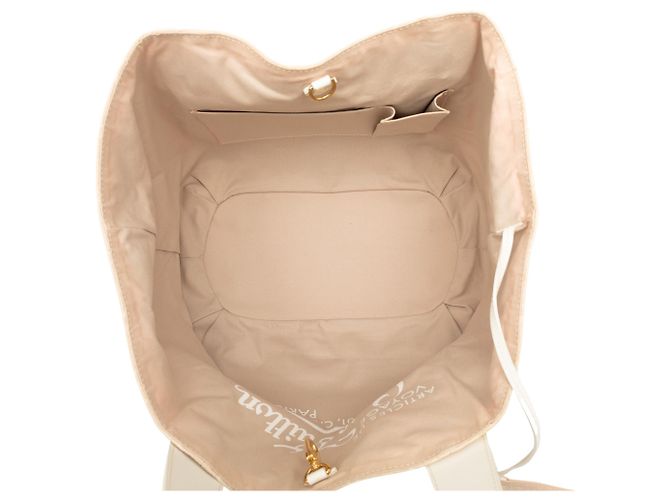 Louis Vuitton Beige Sable Cabas Ipanema GM - vista 4