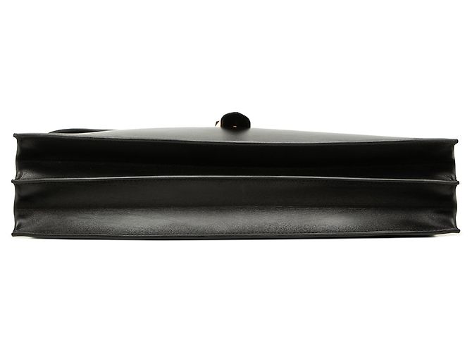 Hermès Black Box Calf Sac a Depeches 41 Nero - vista 3