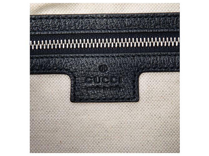 Borsa a tracolla Gucci Beige Large GG Supreme Web Attache - vista 6