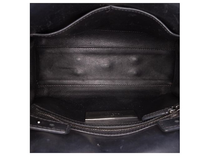 Valentino Borsa My Rockstud Frame Small in pelle nera Nero - vista 4